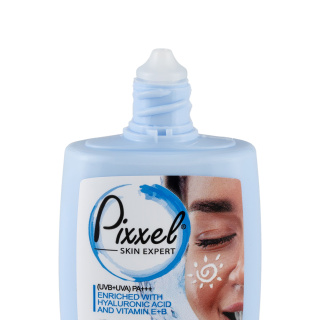 کرم ضد آفتاب بی رنگ پیکسل برای پوست چرب SPF50 بسته ۱۰ عددی
